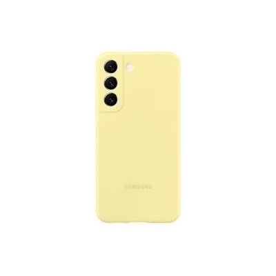 Cover Samsung S22 Rainbow Silicone - Butter Yellow